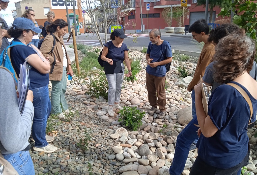 L'alumnes de l'Institut de Jardineria i Agricultura Les Garberes visiten els espais verds de Malgrat