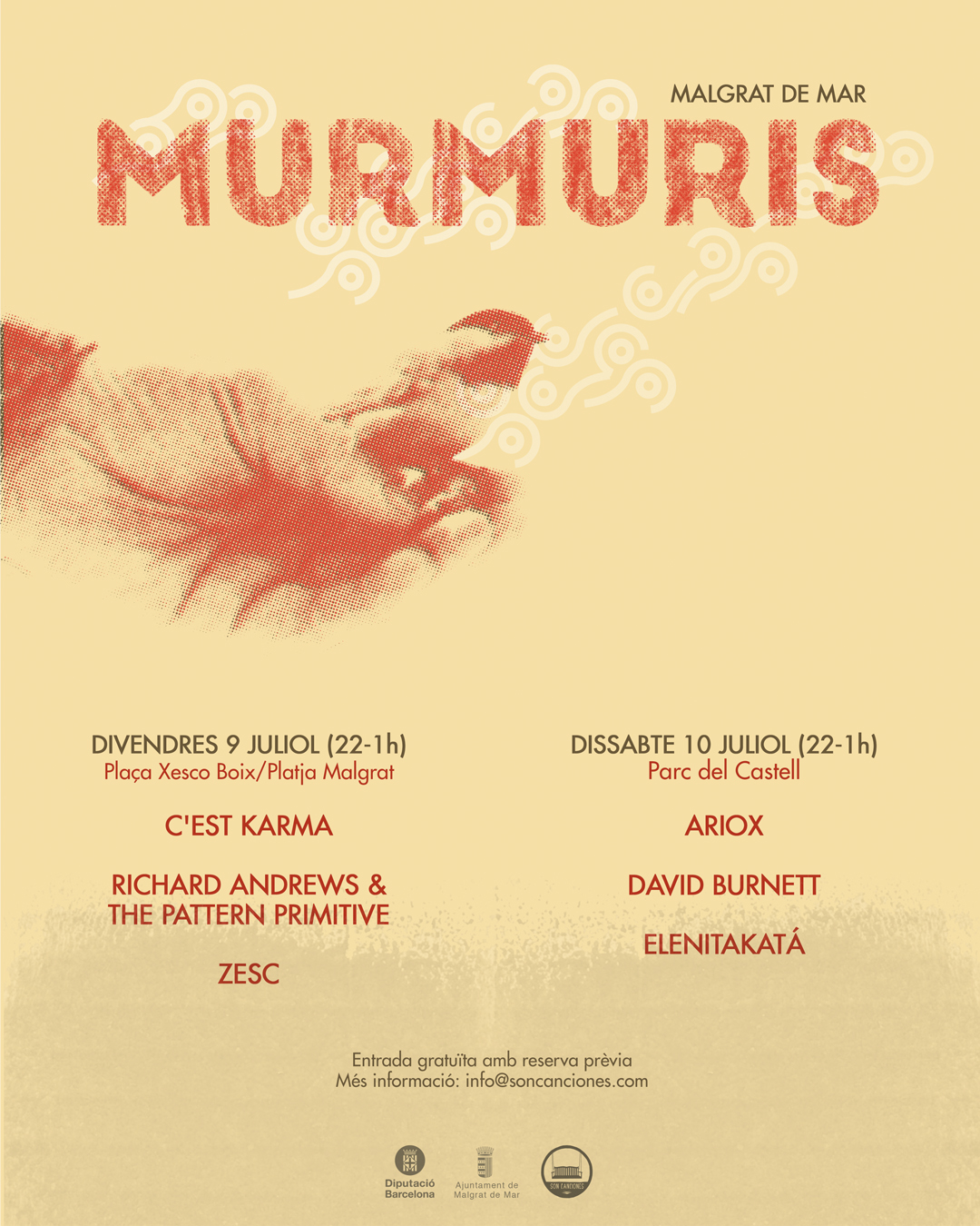 El cartell del Festival Murmuris 2021 és de Celia Arcos