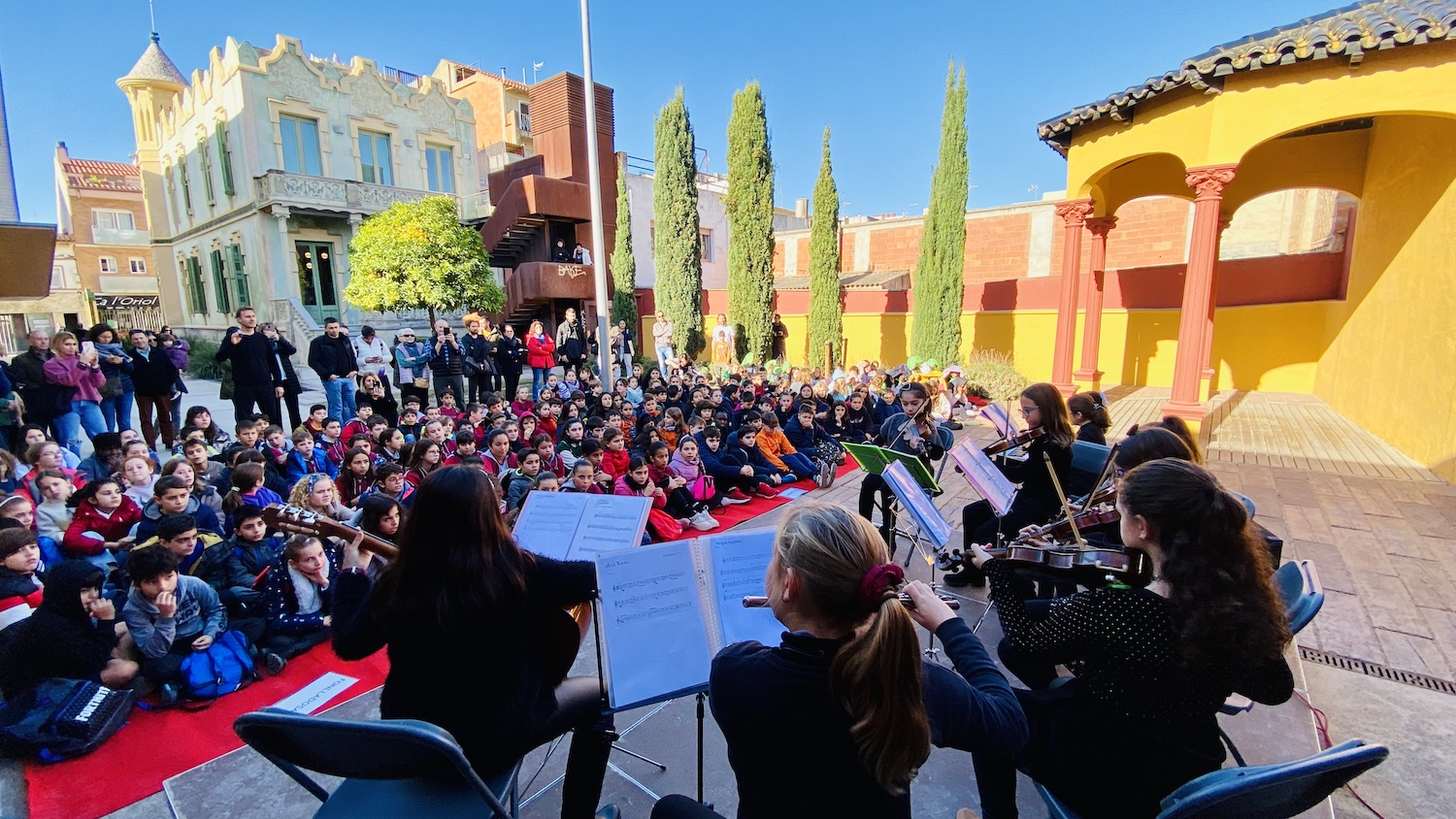 La celebració de Santa Cecília, patrona dels músics, fa deu anys i aplegarà 550 alumnes