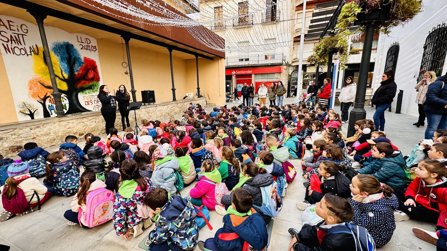 550 nenes i nens participen avui en la celebració de Santa Cecília, patrona de la música
