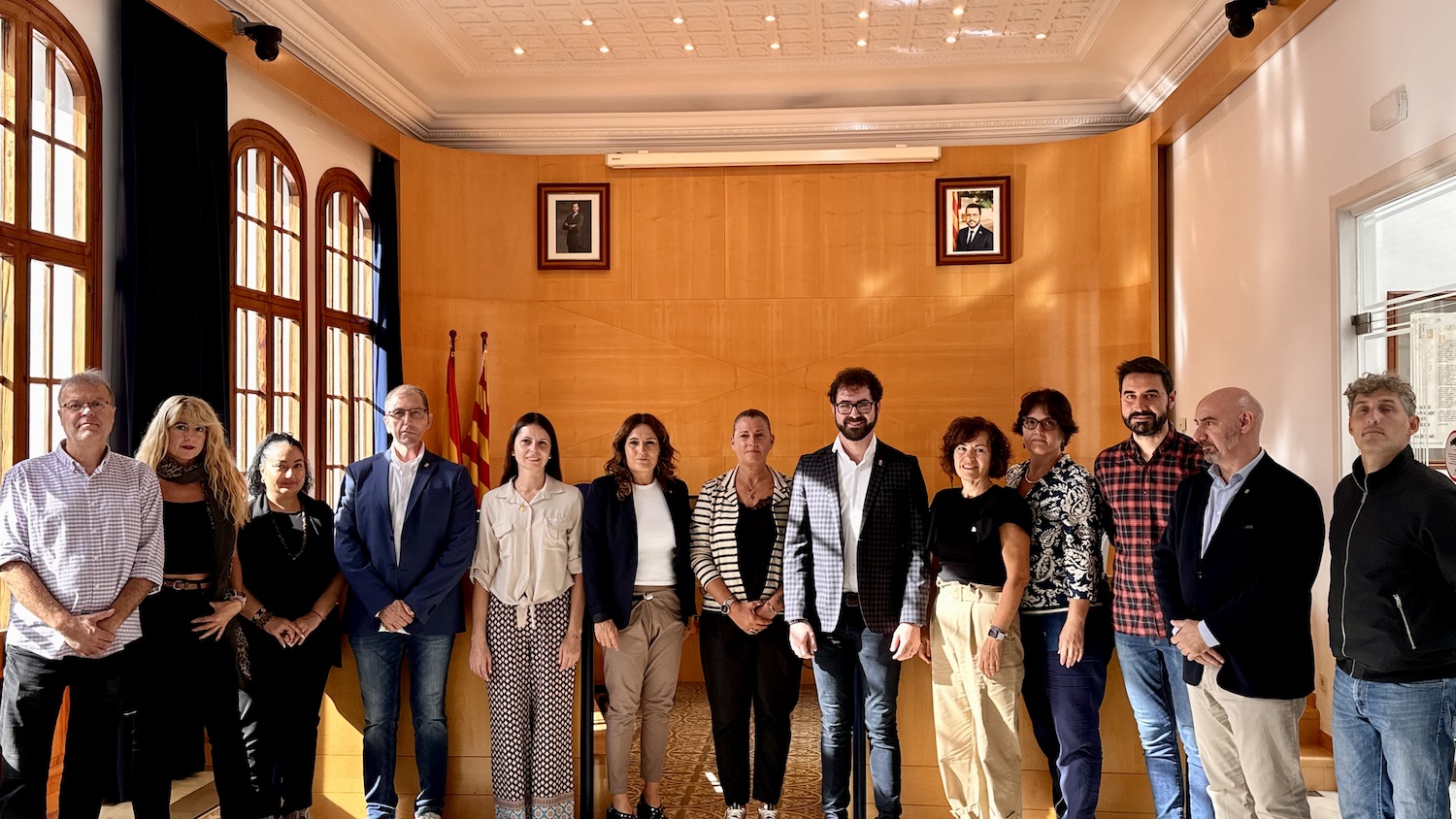  La consellera de la Presidència de la Generalitat visita l'Ajuntament 