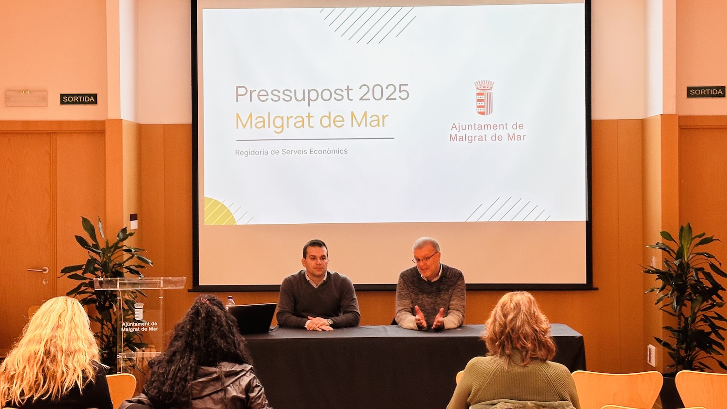 El govern municipal presenta un pressupost de prop de 27 milions d'euros per al 2025