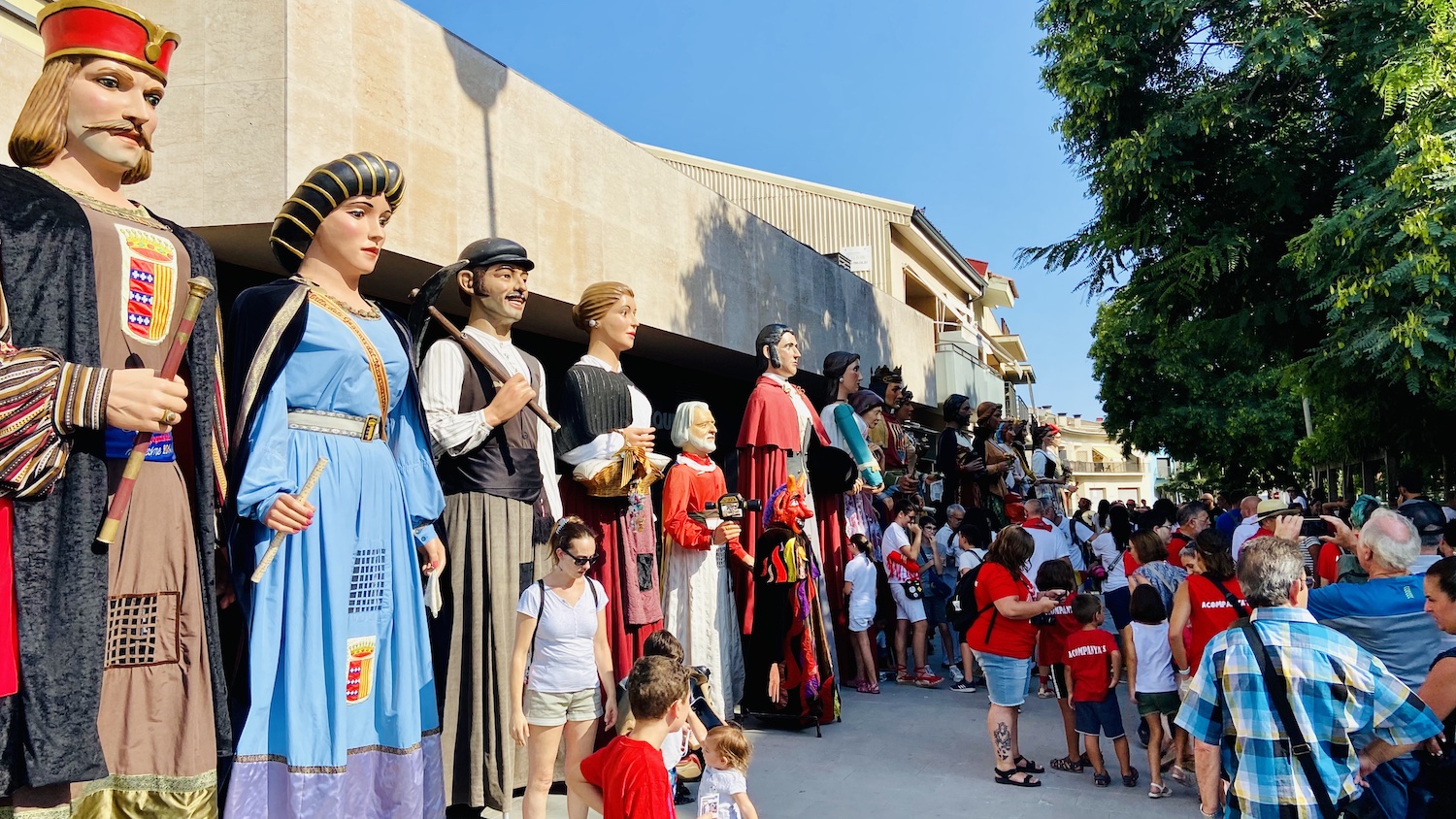 Festa major Sant Roc: Trobada de gegants