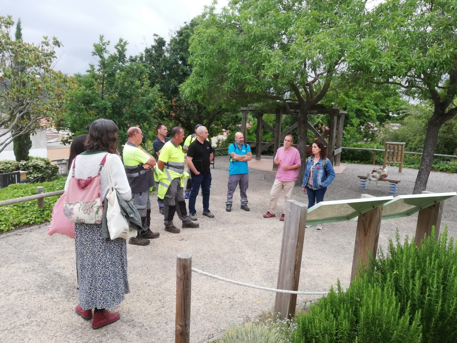 Malgrat acull una formació tècnica sobre gestió sostenible d'espais verds urbans