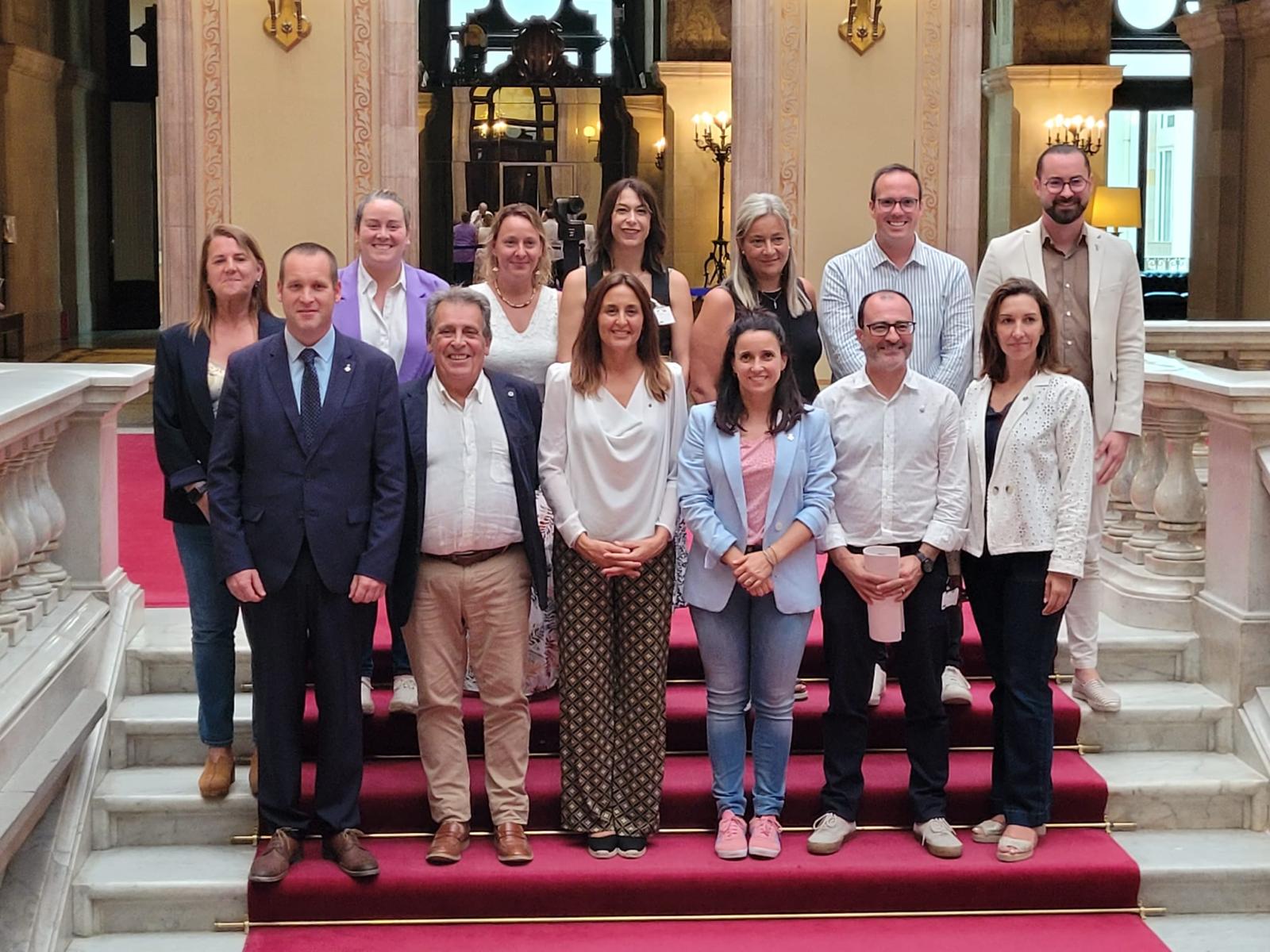 Els alcaldes de l'Alt Maresme traslladen a la consellera d'Educació la urgència d'un nou centre per a l'Escola Horitzó