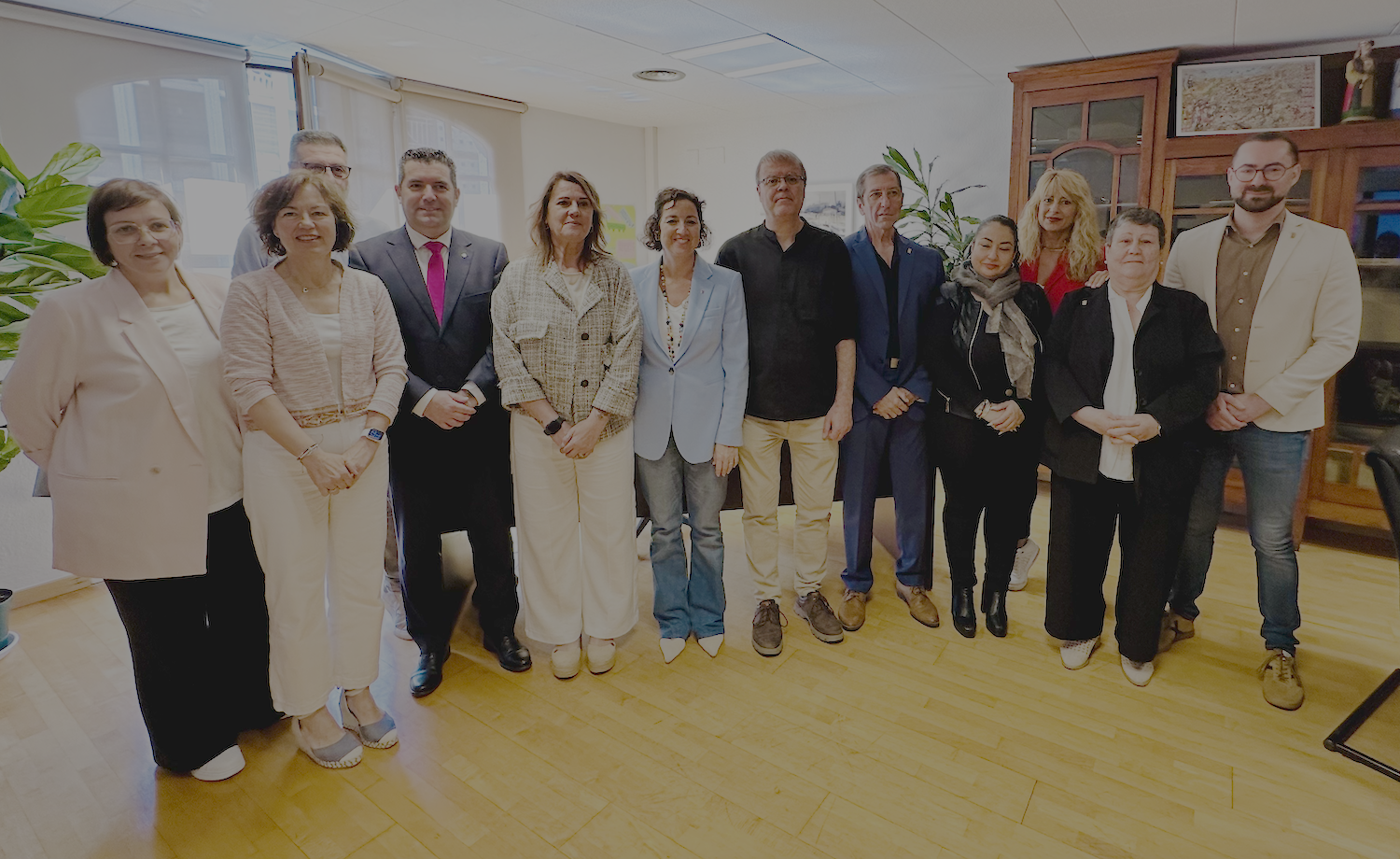 Visita institucional de la consellera d'Economia i Finances, Alícia Romero