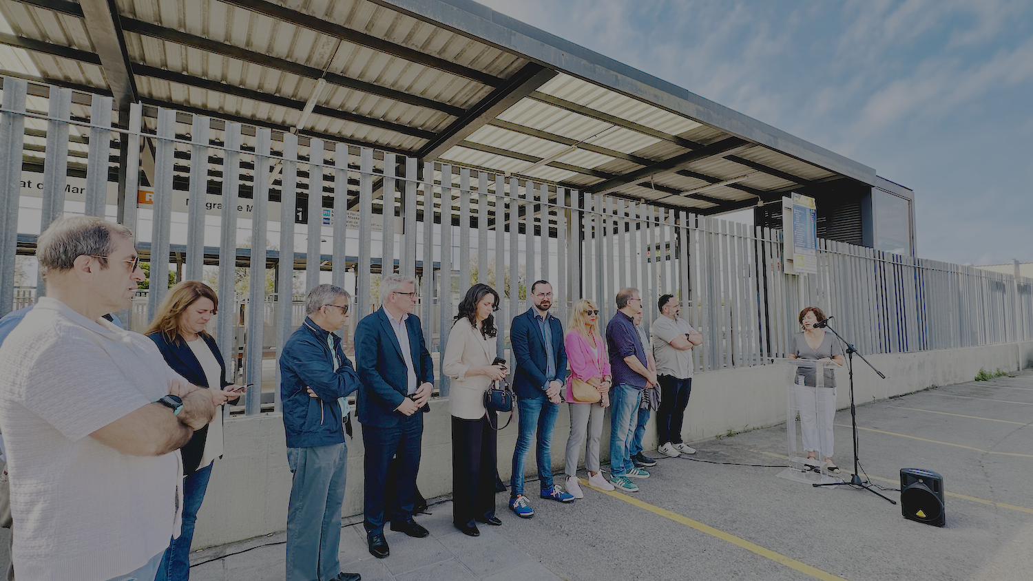 Malgrat estrena el nou aparcament d'enllaç amb l'estació de tren